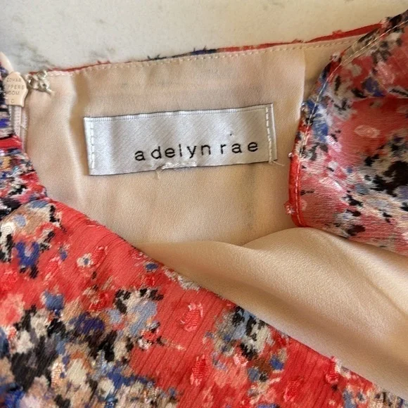 Adelyn Rae Maisie Floral Off Shoulder Dress - Picture 6 of 6